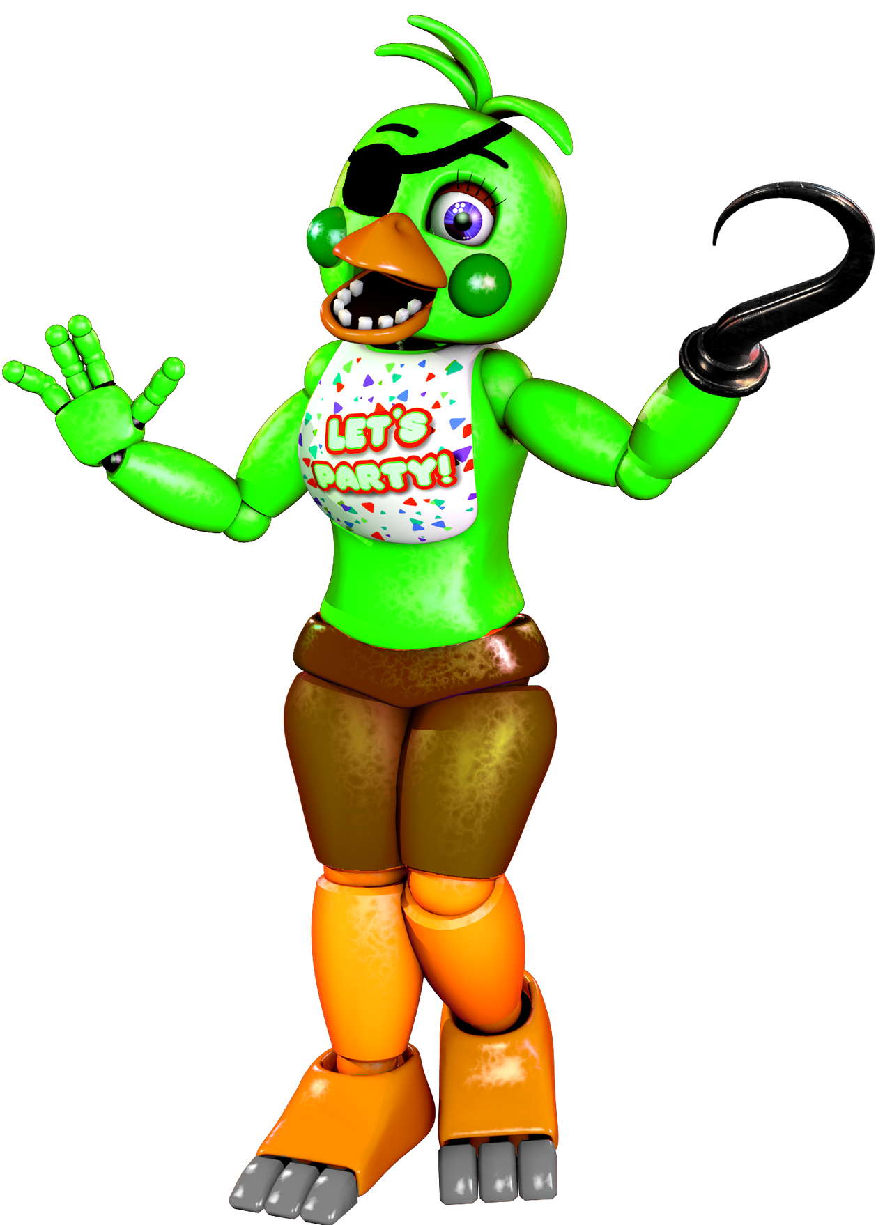 Pre-Withered Chica by BlueBearStudios07 on DeviantArt