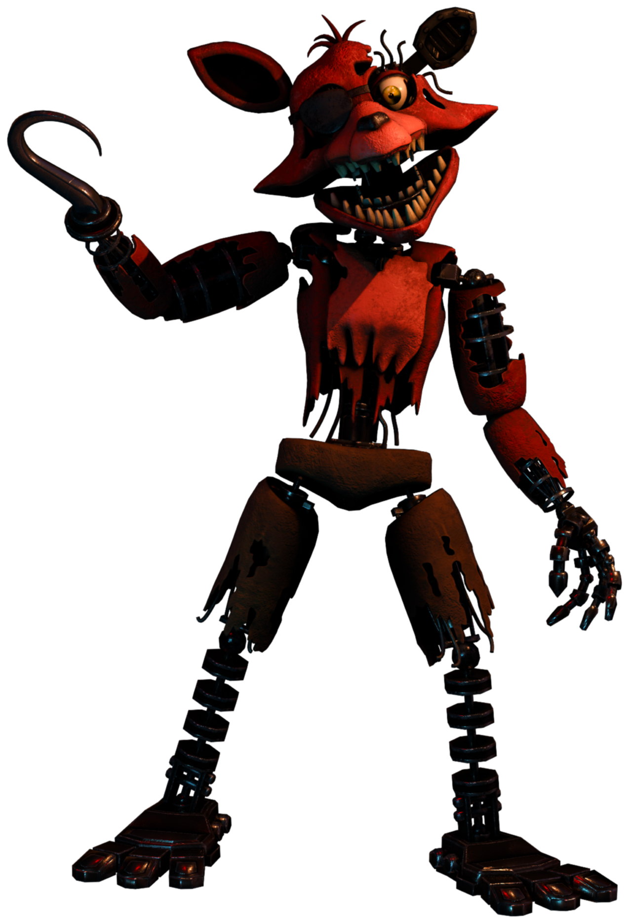 Withered Foxy by BlueBearStudios07 on DeviantArt