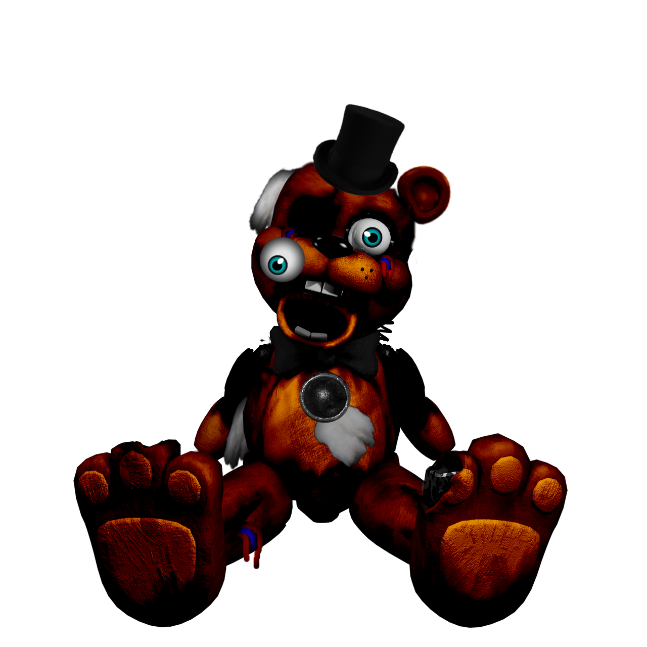 FNAF - Nightmare Puppet Full Body (FANMADE) by GoldenNexus on DeviantArt