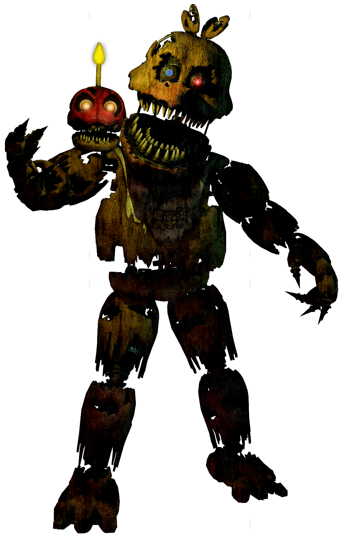 Nightmare Chica (FNaF 4) by Pandaneko-xD on DeviantArt