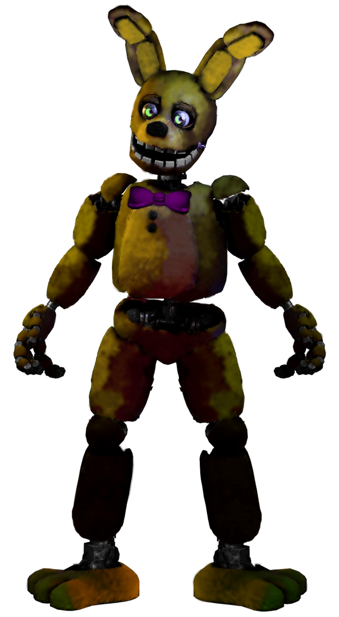 Repaired Springtrap Fixed Springtrap by BlueBearStudios07 on DeviantArt