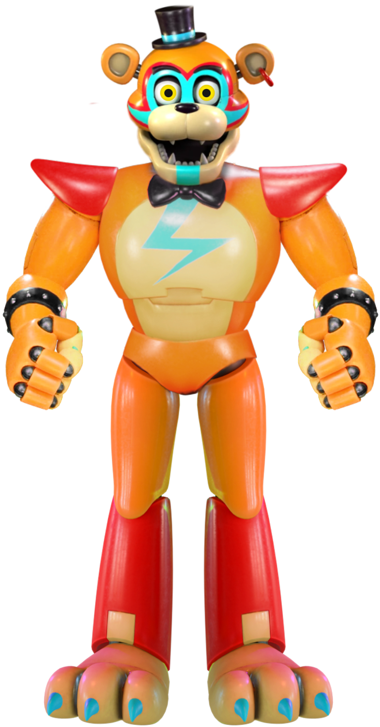 In-Game Glamrock Freddy by BlueBearStudios07 on DeviantArt