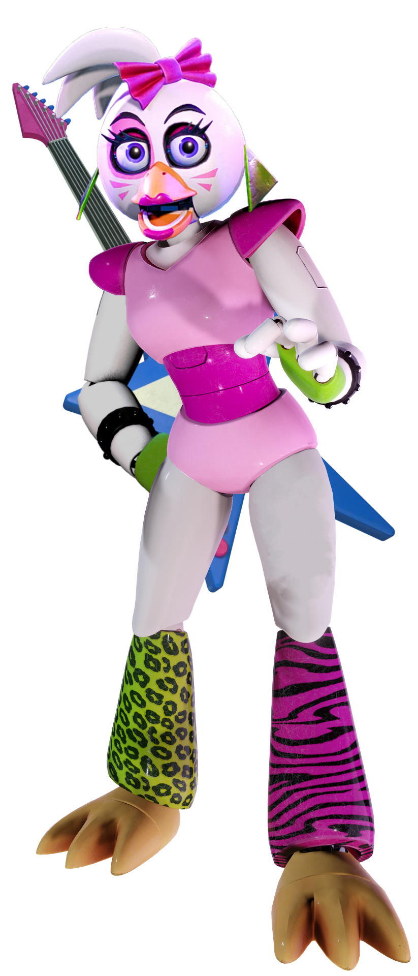 FNAF SB Shattered Roxy full body by Enderziom2004 on DeviantArt