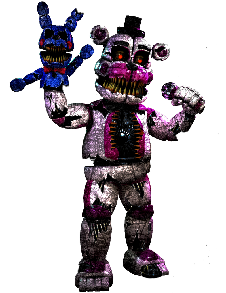 Nightmare Funtime Freddy by BlueBearStudios07 on DeviantArt