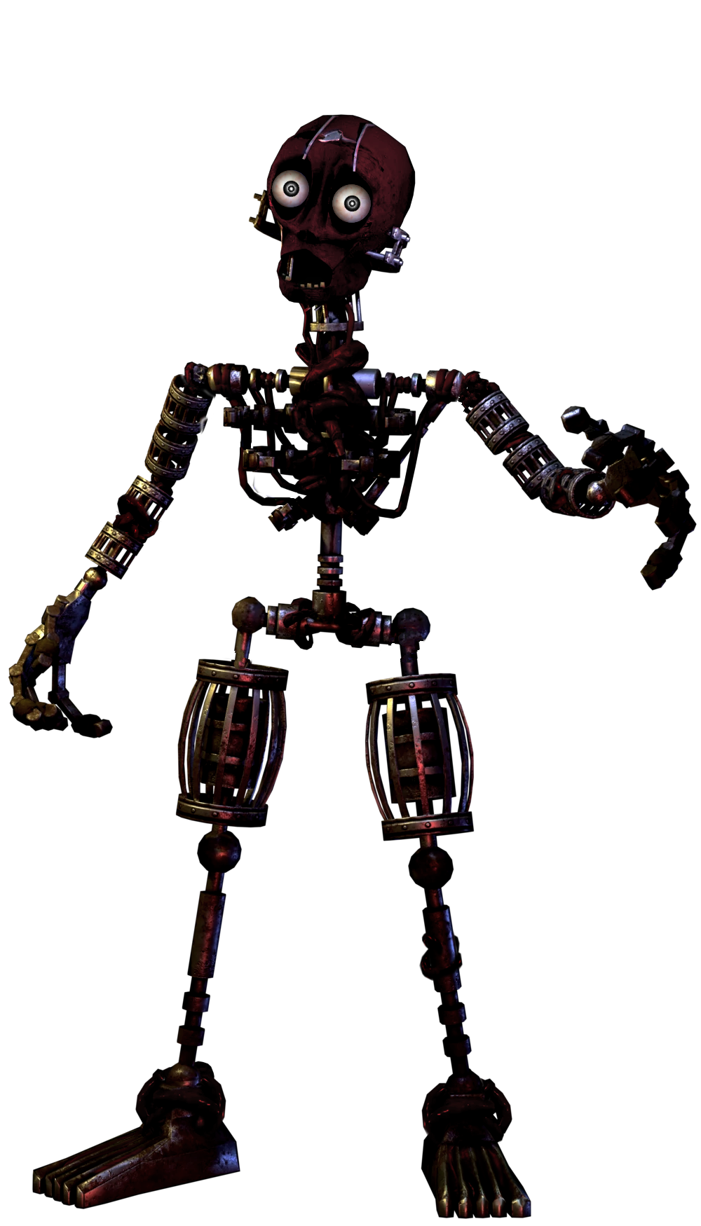 Decided to add Springtrap's FNAF 3 Endoskeleton to FNAF VR