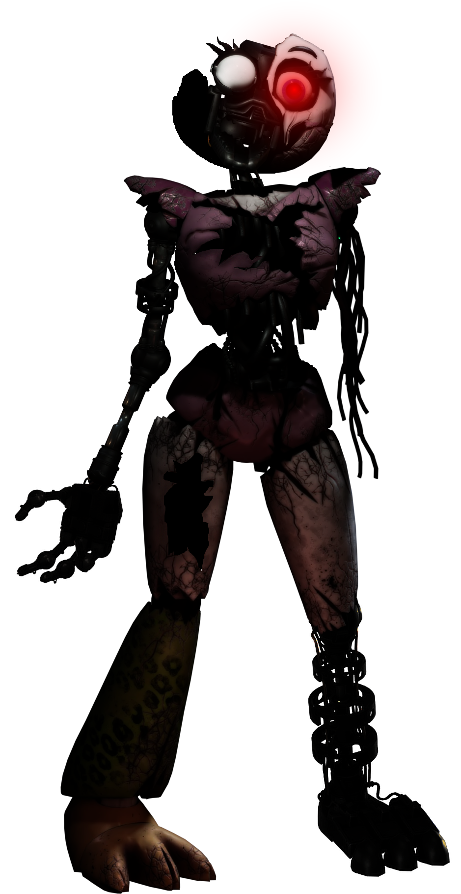 Withered Chica meets Ruined Glamrock Chica. - Comic Studio