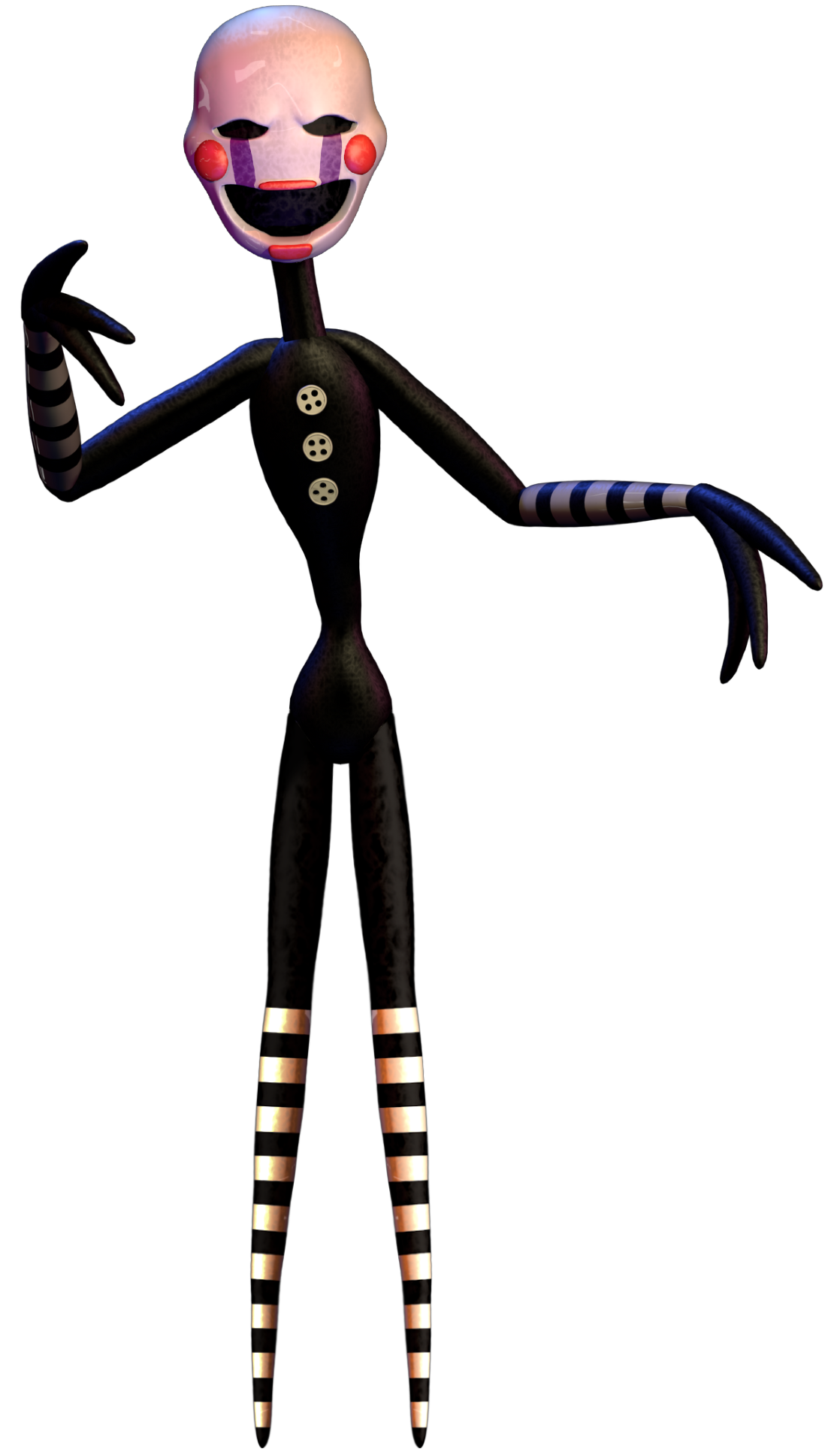 FNAF/C4d] The Puppet Render by 19SharkyTheShark19 on DeviantArt