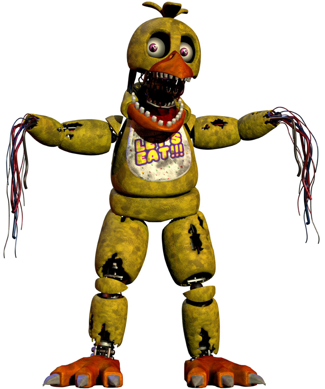 Withered Chica In Ultimate Custom Night by CandyTheCatBR on DeviantArt