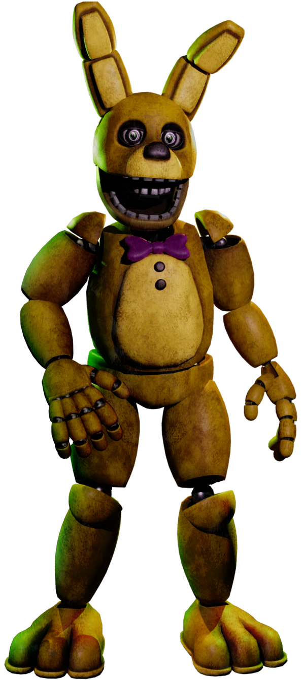 Enhanced Spring Bonnie by BlueBearStudios07 on DeviantArt