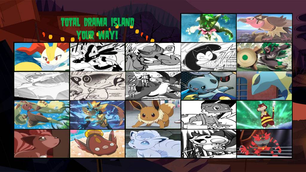 Total Pokemon Total Pokemon Island My Way by Midnightartworks on DeviantArt