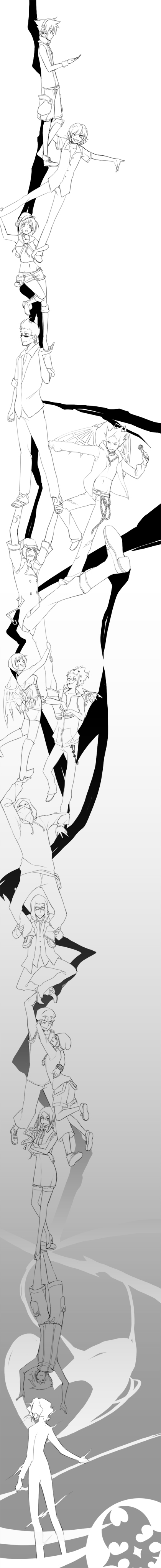 TWEWY: Durarara Lineart