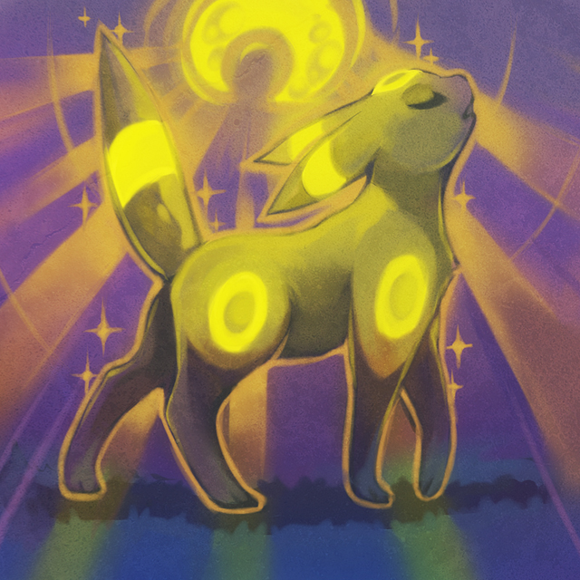 giftmas 2011 UMBREON used MOONLIGHT