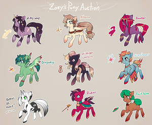 MLP: Pony Auction! [CLOSED]