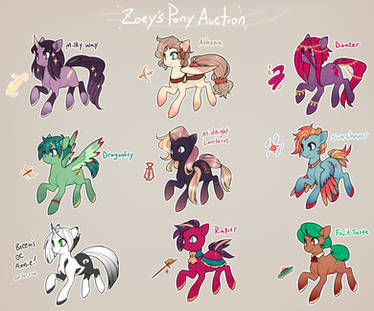 MLP: Pony Auction! [CLOSED]