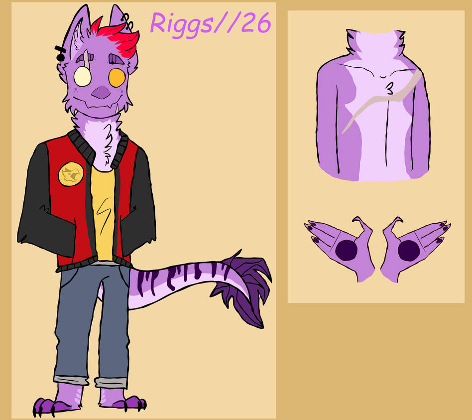 Interested Riggs Riggs ref 2018/2019 (REDESIGN V2) by BroccoliRavioli on DeviantArt