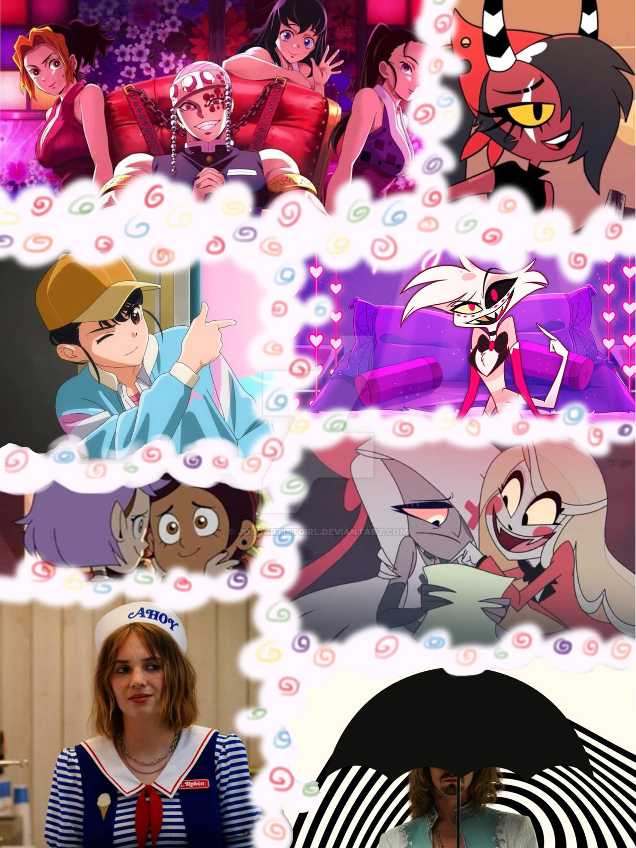Pride Month: LGBTQ+ Characters by JojoArtistGirl on DeviantArt