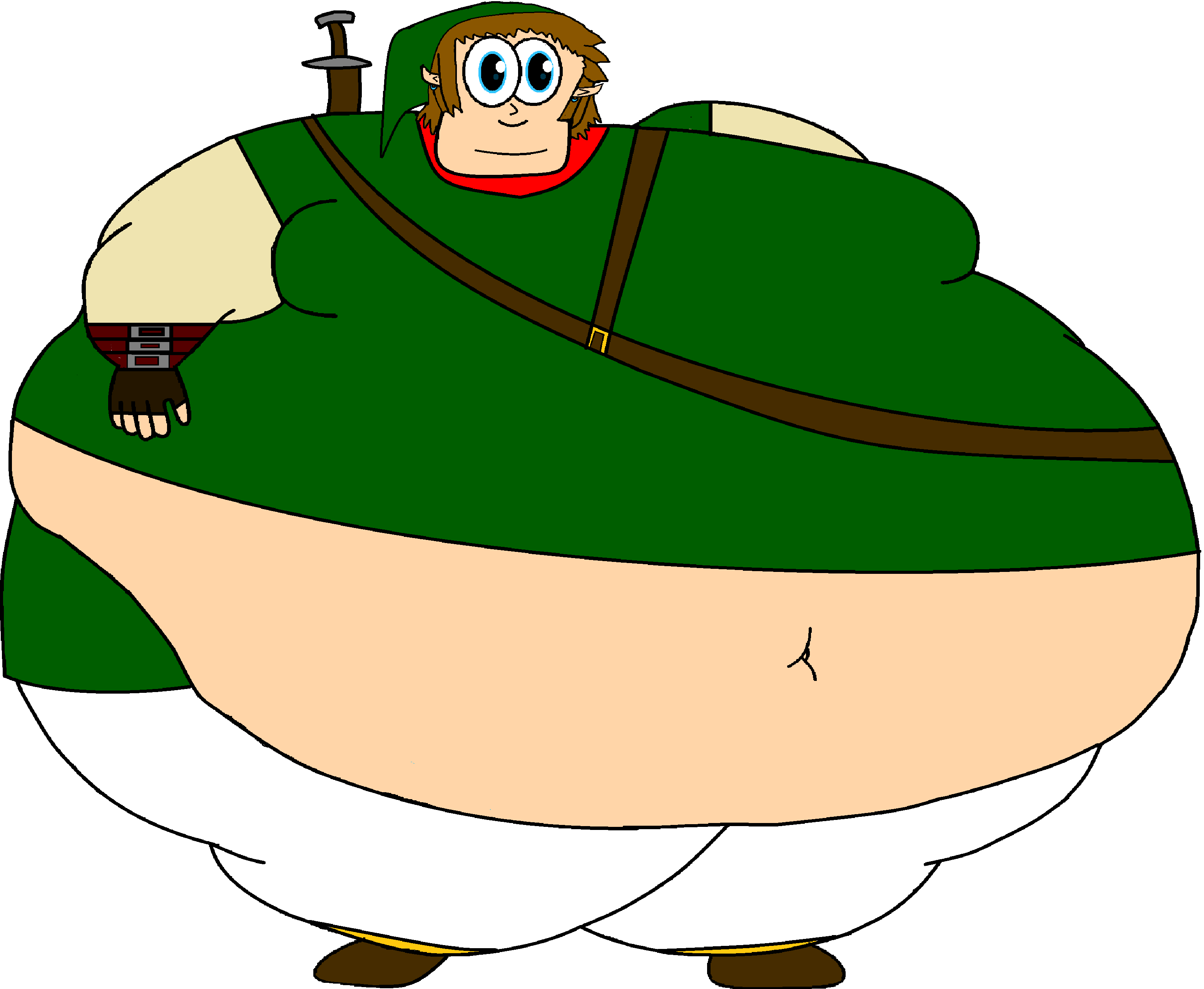 Fat Link by Spyro1Mario2 on DeviantArt