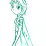 Frozen Fever Elsa sketch