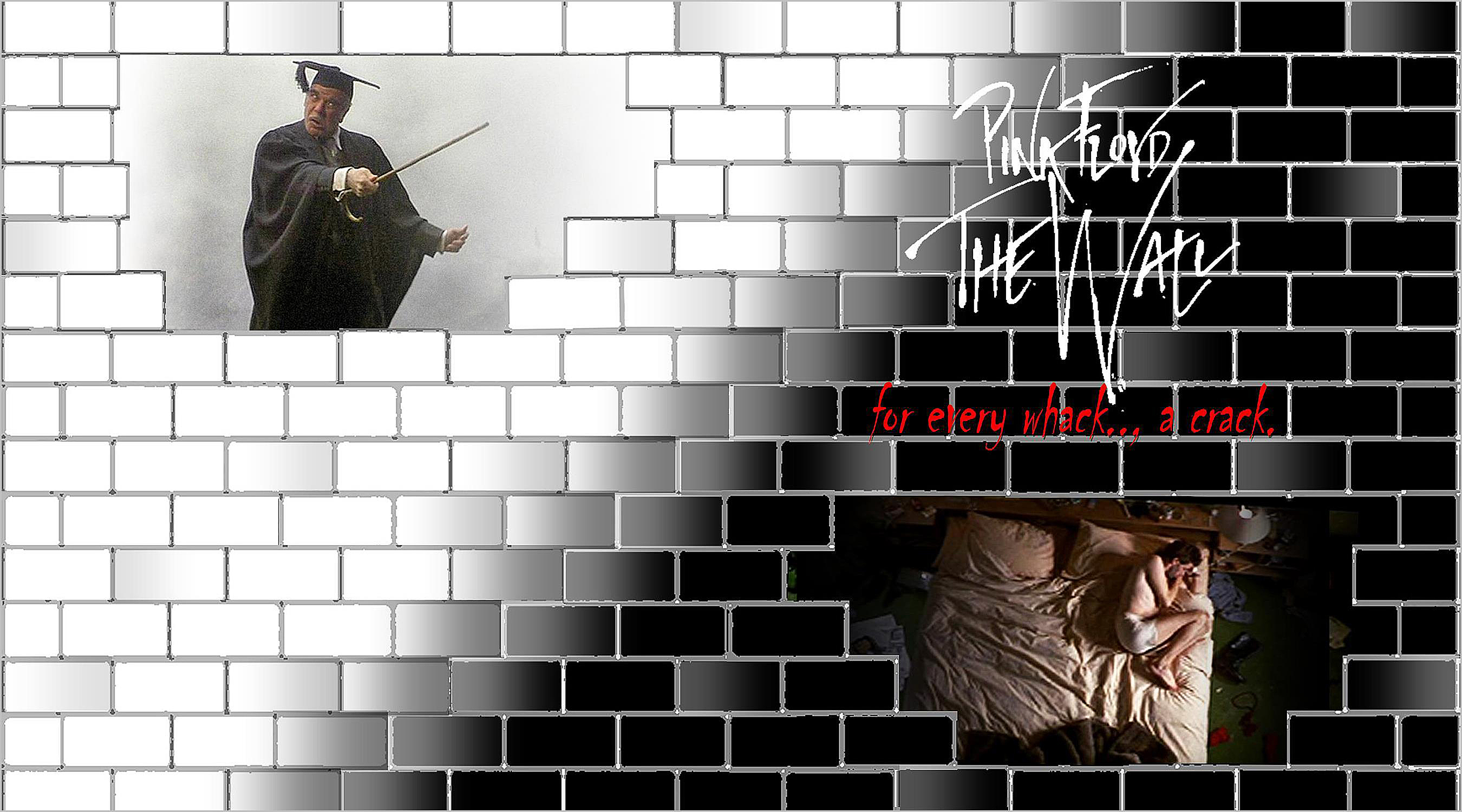 0023 - Pink Floyd - The Wall by sunsetcolors on DeviantArt