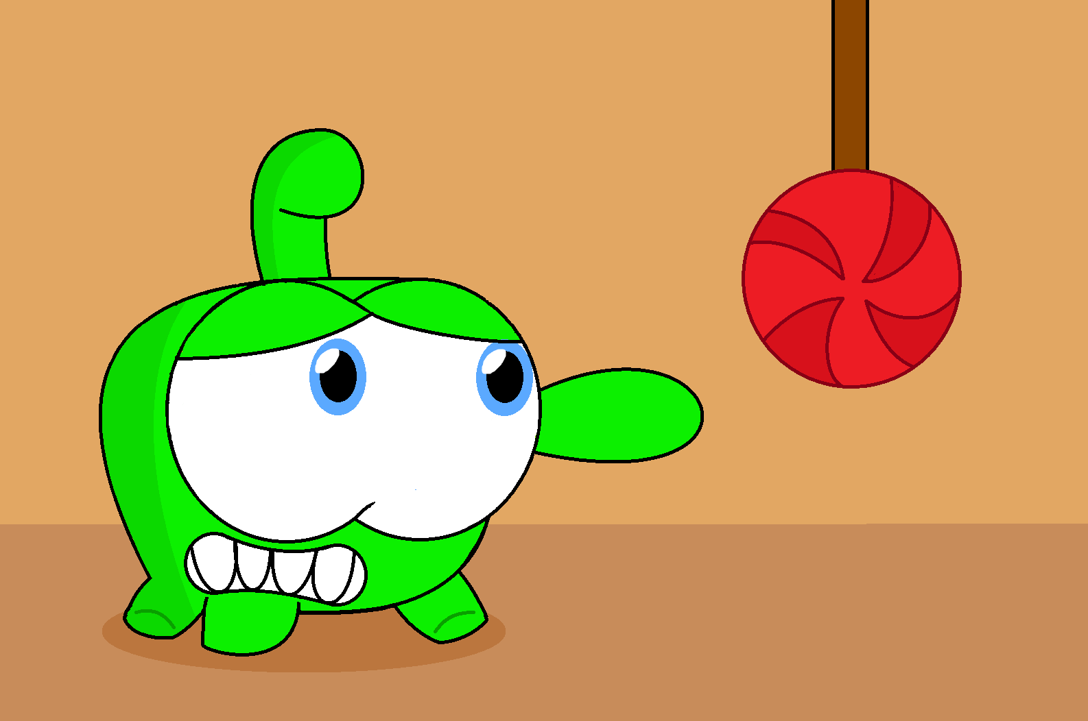 Om Nom, Cut The Rope Time Travel by Evelyn2d on DeviantArt