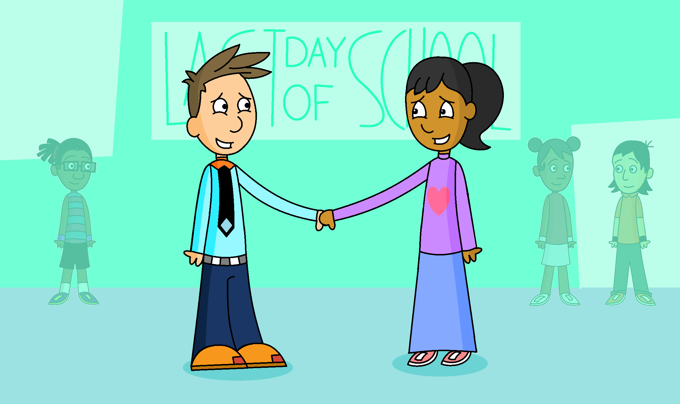 A Middle School Date by XavierStarStudios on DeviantArt