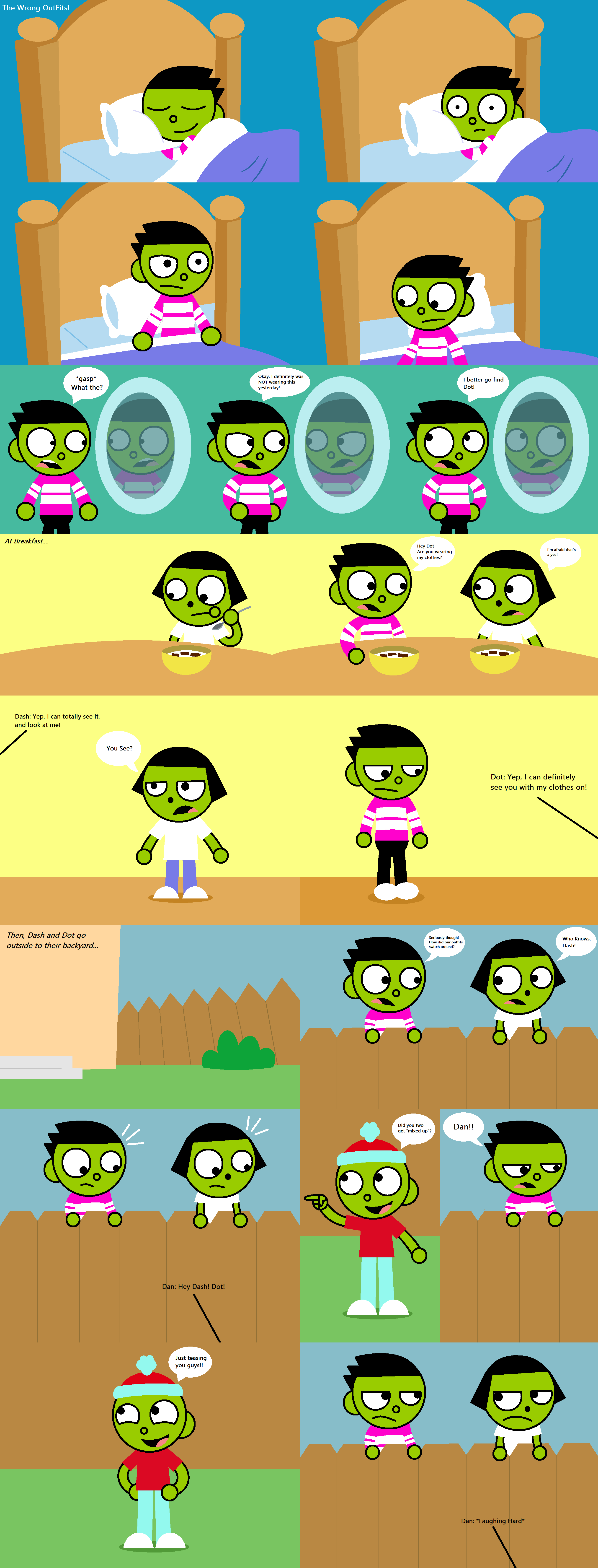 PBS Kids Comic The Wrong Outfits! by Xavier0817 on DeviantArt