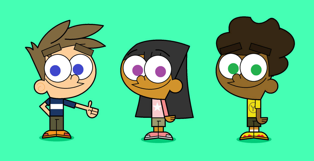 Jack, Skye and Darryl (FOP Style) by XavierStar-Studios on DeviantArt