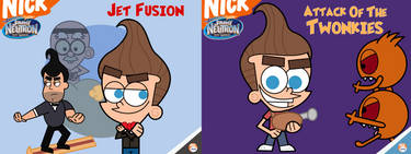 Jimmy Neutron: JF and AOTT DVD Covers (FOP Style)