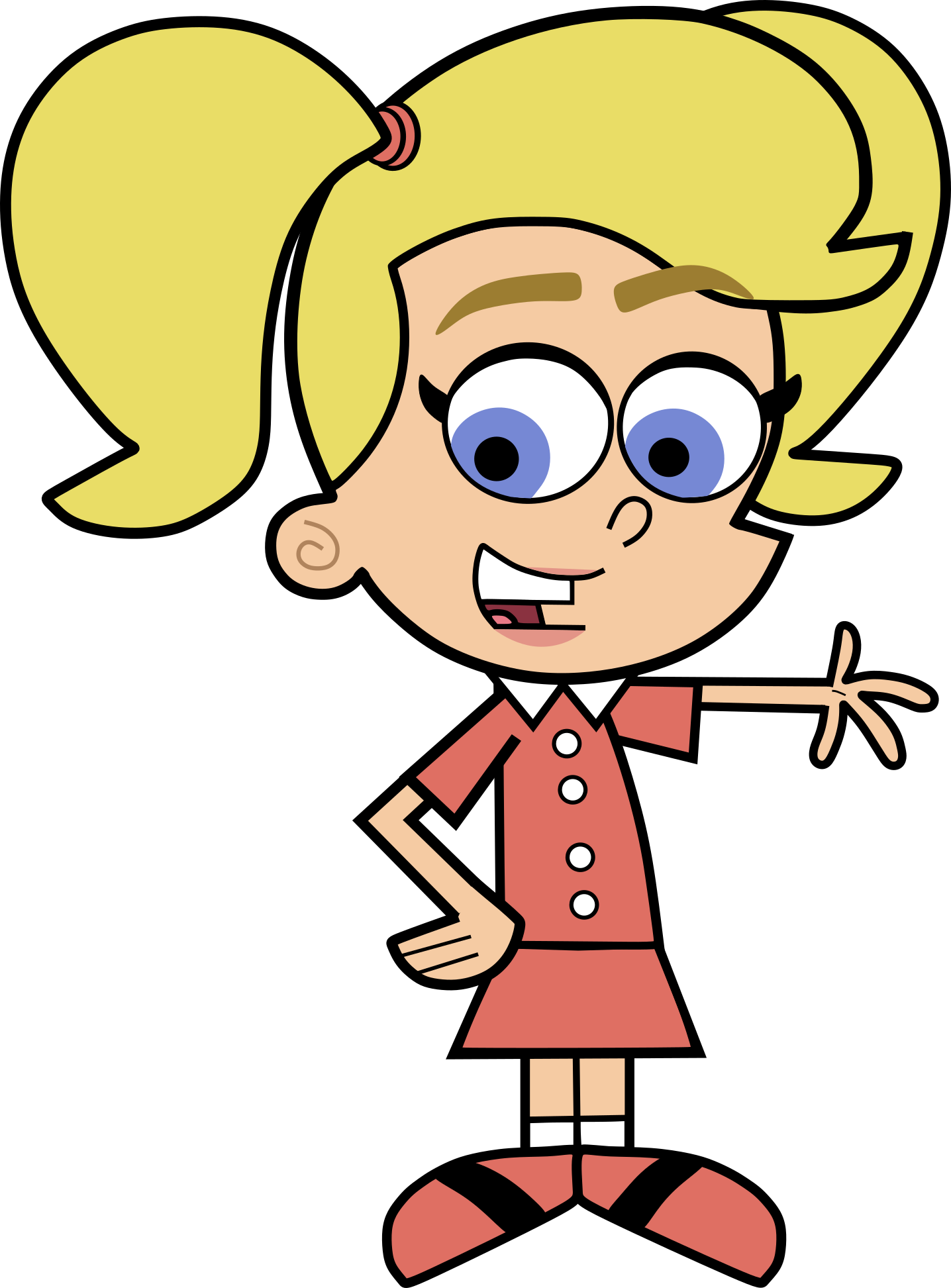 Cindy Vortex (Pink Dress Outfit) (FOP Style) by XavierStar Studios on Cindy Vortex (Pink Dress Outfit) (FOP Style) by XavierStar Studios on