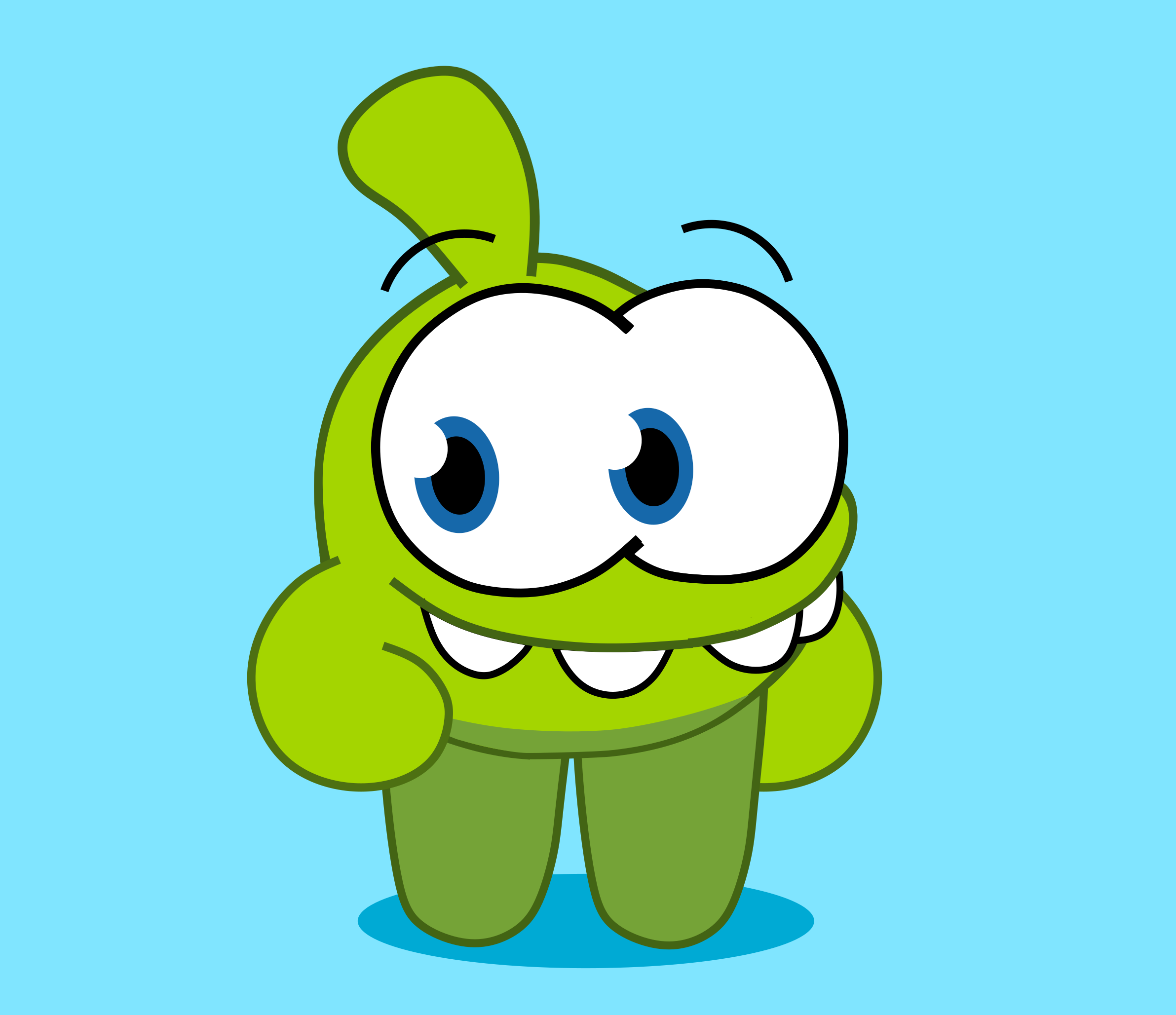 Cut the rope remastered (No nibble nom) by NibbleNomHater on DeviantArt