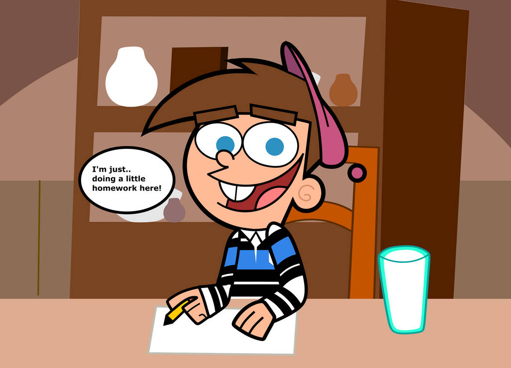 Timmy Doing Homework! by XavierStar-Studios on DeviantArt