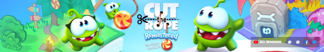 Cut the Rope Remastered official promotional image - MobyGames