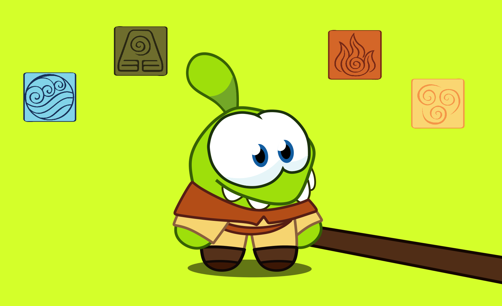 Cut the rope remastered (No nibble nom) by NibbleNomHater on DeviantArt