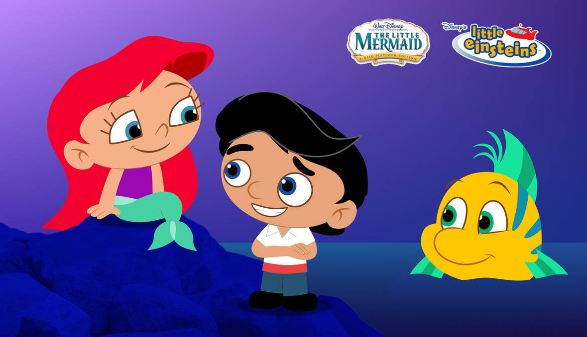 The Little Mermaid Little Einsteins Style By XavierStar Studios On the-little-mermaid-little-einsteins-style-by-xavierstar-studios-on