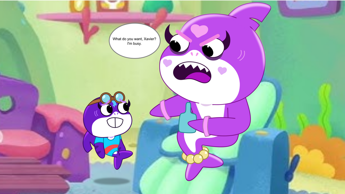 Gloria is grumpy by XavierStar-Studios on DeviantArt