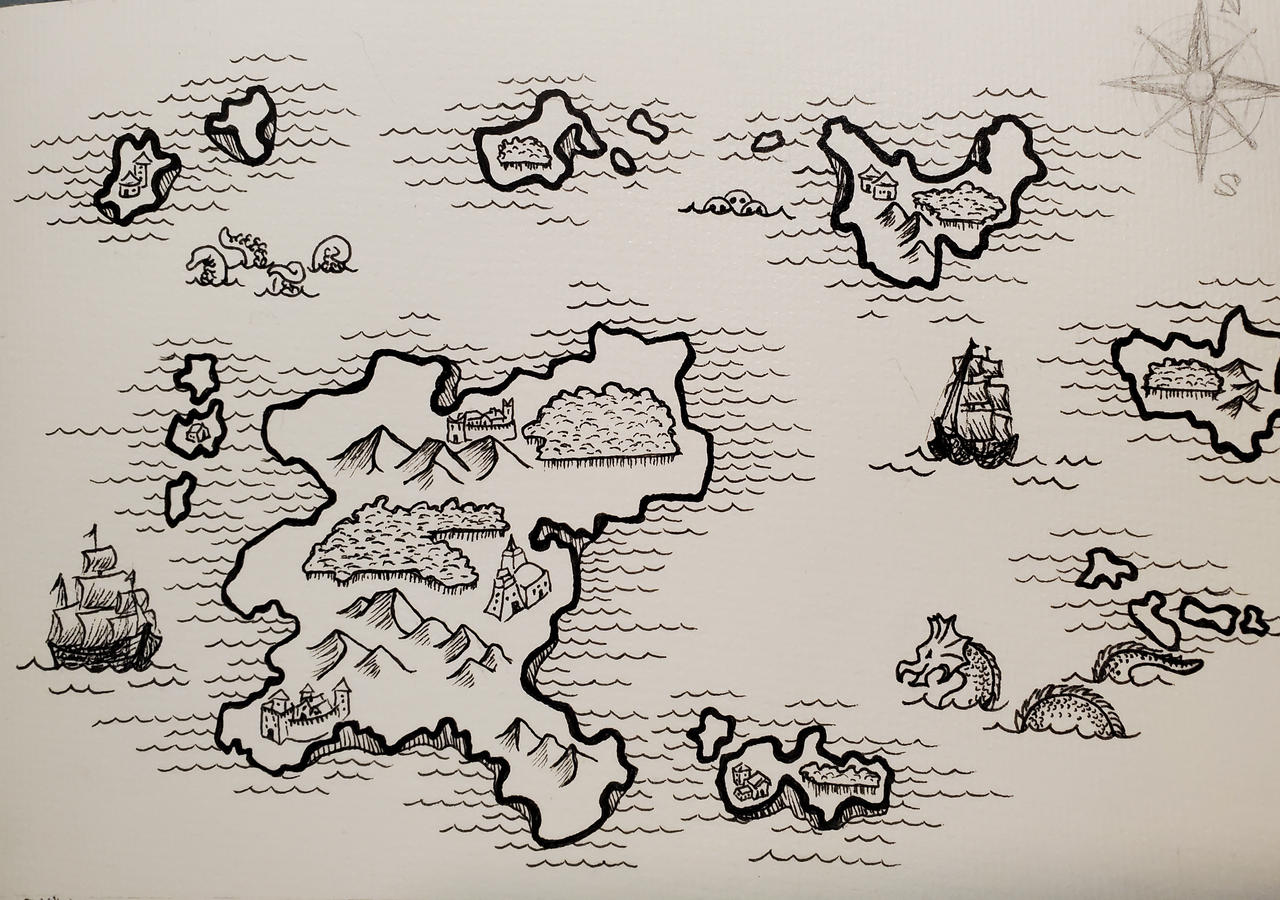 Map line work reference one by hazzy-dream on DeviantArt