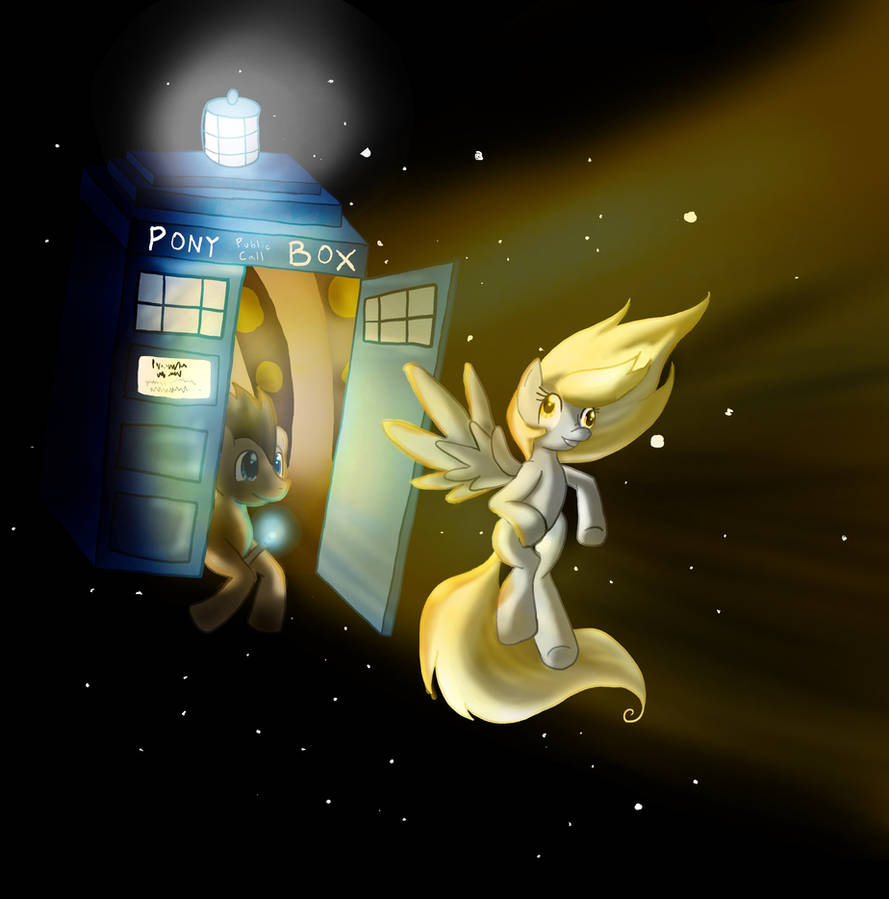 MLP Fan Art: Time and Space by Mephikal on DeviantArt