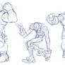 Street Fighters Sketch