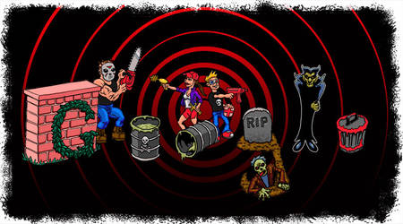 Zombies Ate My Neighbors Google Doodle