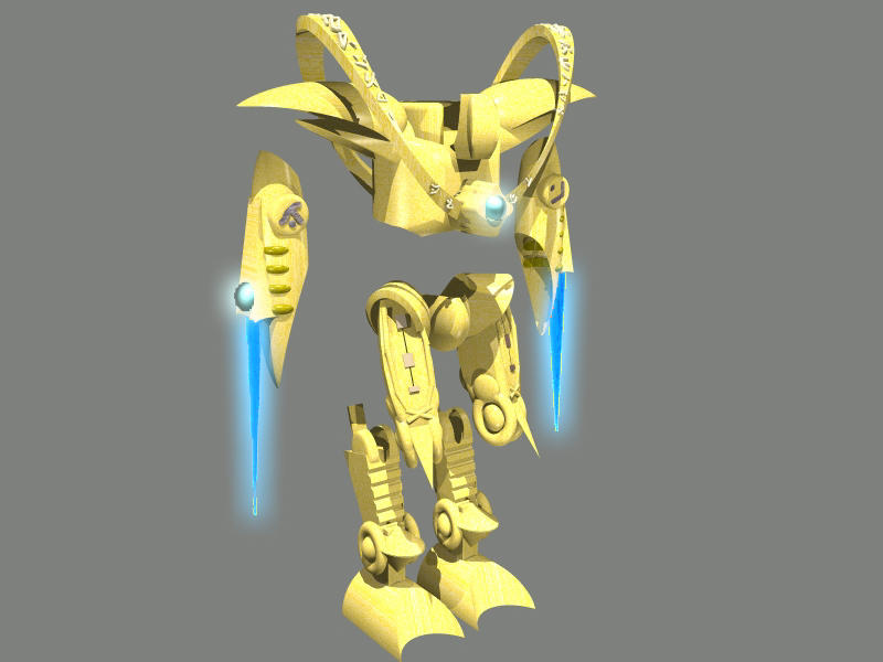 Protoss Zealot Armor 3D Model by maidenjeanne on DeviantArt