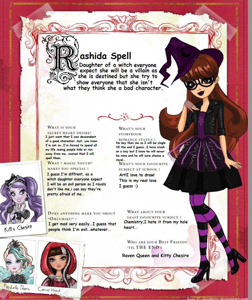 Ever After High OC by Rall245 on DeviantArt Ever After High OC by Rall245 on DeviantArt
