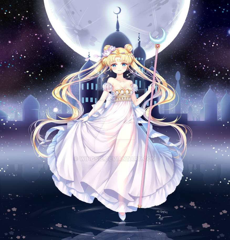 Bs лунна. Sailor Moon принцесса Серенити. Сейлор Мун Лунная принцесса. Принцесса Серенити лунное королевство.