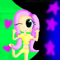 Human Fluttershy.