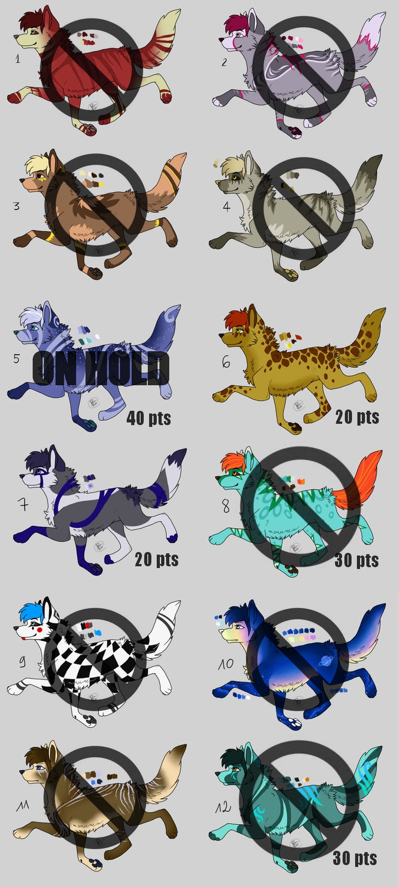 Adoptables - (#6 available!) OPEN