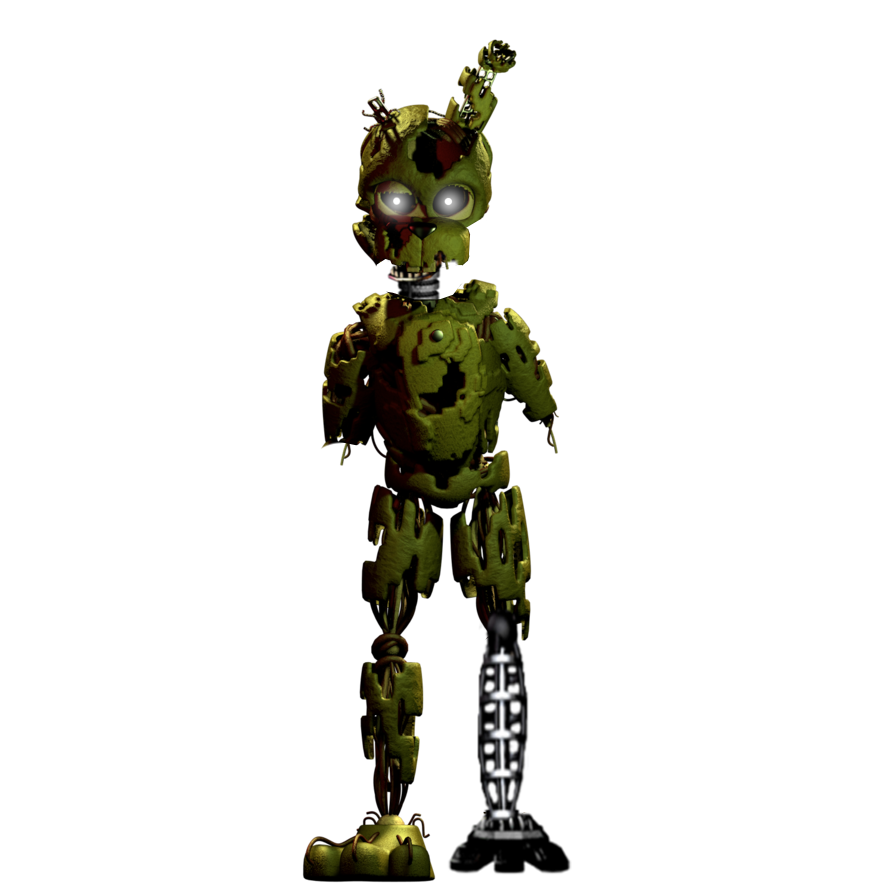 Salvage Springtrap Ignited Salvage Springtrap by BigBowser0813 on DeviantArt