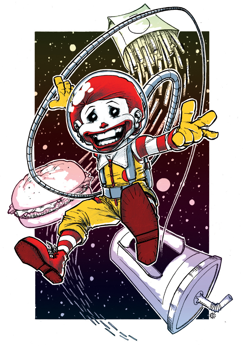 Ronald In Space