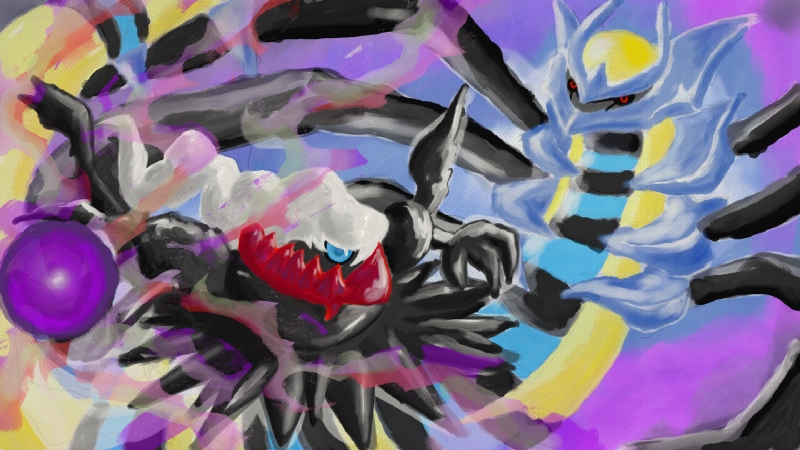 Shiny Giratina by CracklinKraken on DeviantArt