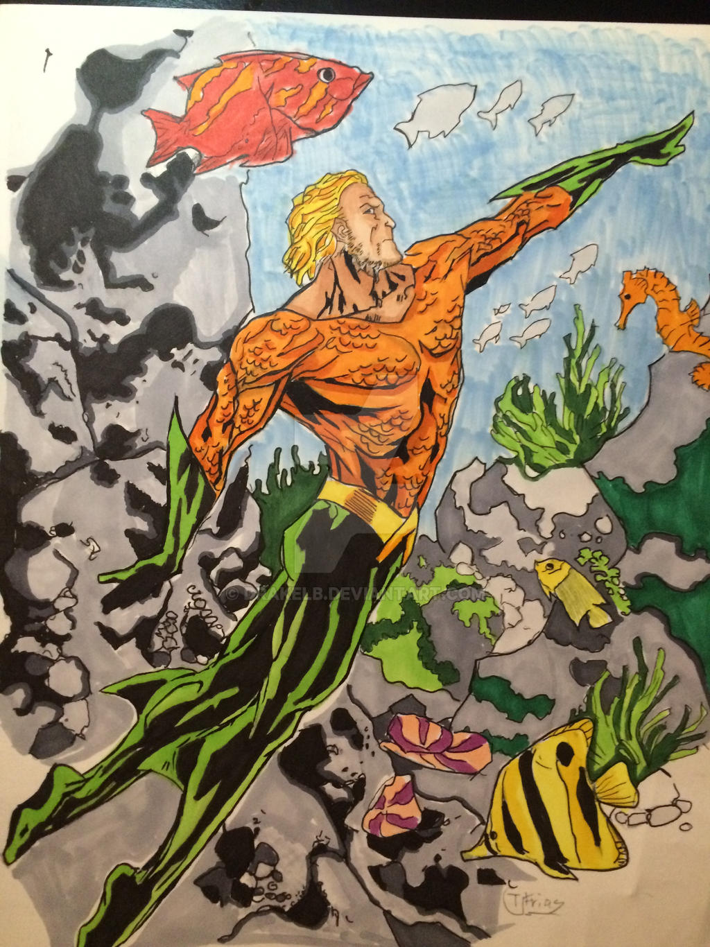 Aquaman TJFRAIS Colors Jeremy Scully