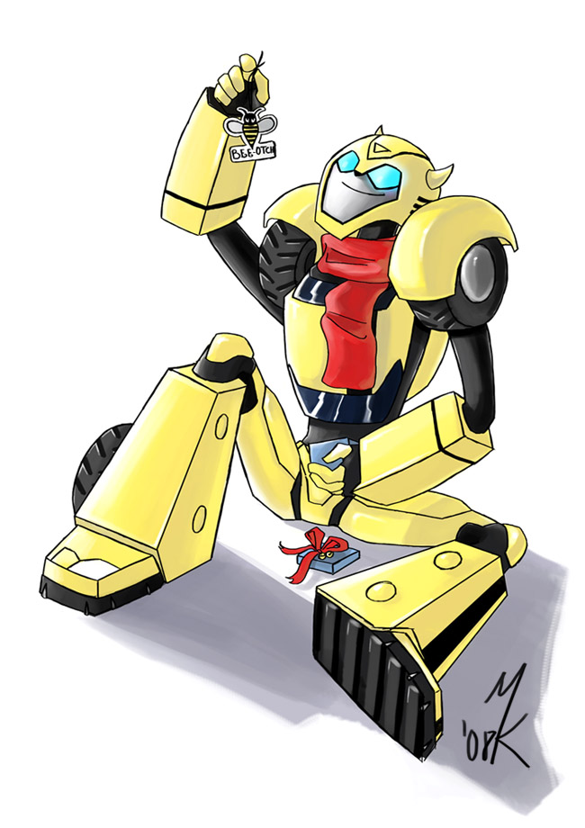 Evilkid Productions - Bee-Otch Bumblebee - Double Sided Metallo - Foto 13