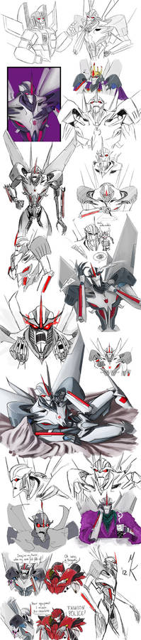 TFP Starscream artdump